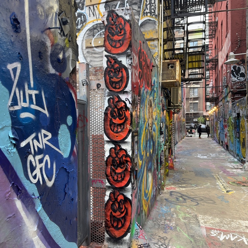 mural in New York by artist Atomik.