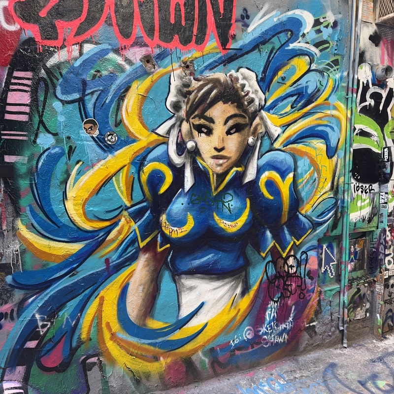 mural in New York by artist unknown.