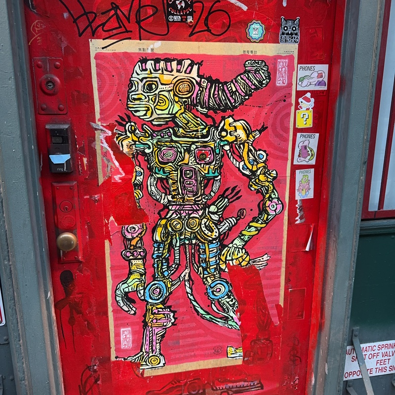 mural in New York by artist unknown.
