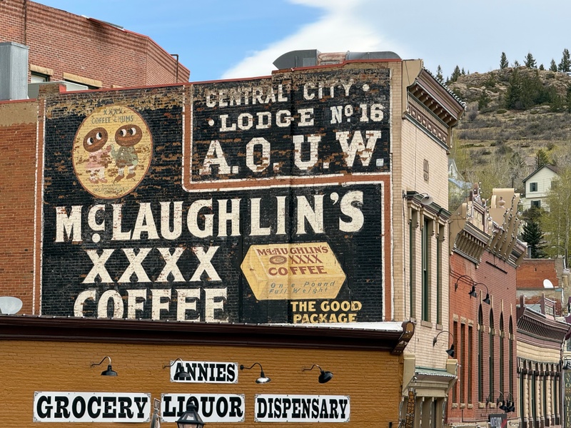 mural in Central City by artist unknown.