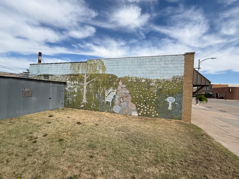 mural in Atwood by artist unknown.