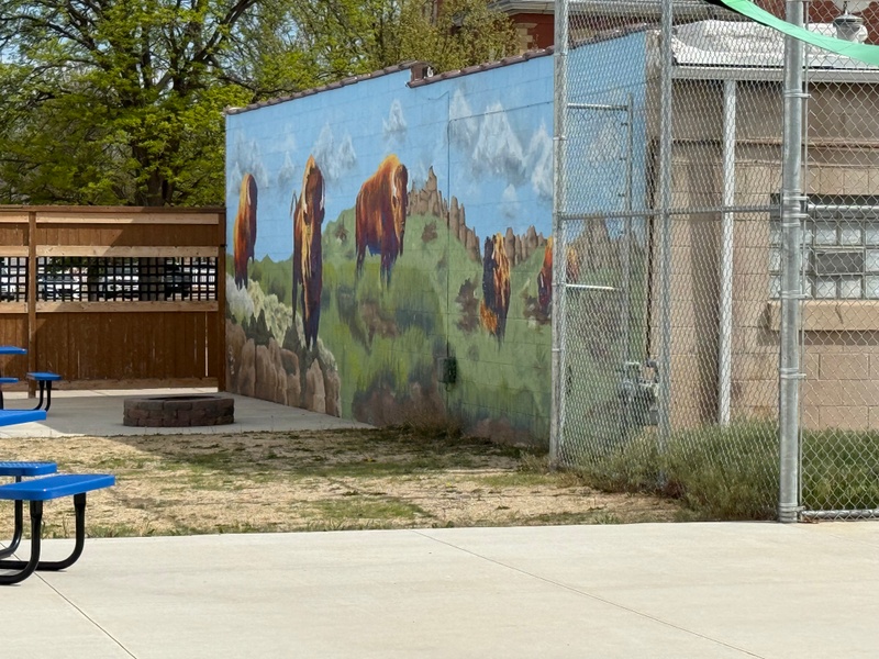 mural in Atwood by artist unknown.