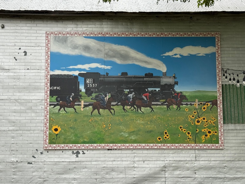 mural in Wilson by artist unknown.