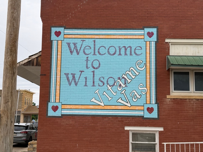 mural in Wilson by artist unknown.