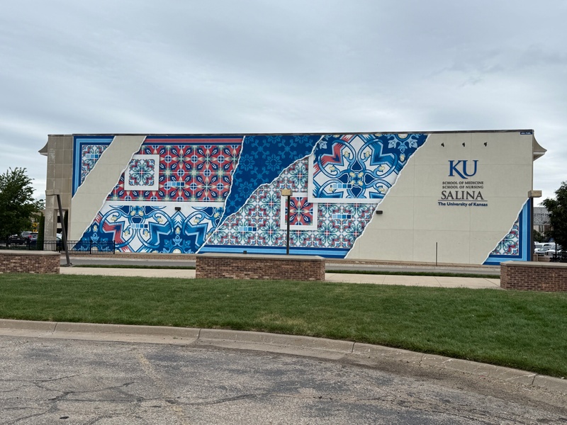 mural in Salina by artist unknown.