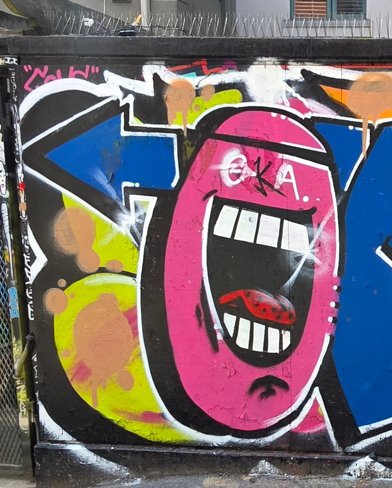 mural in Toronto by artist unknown.