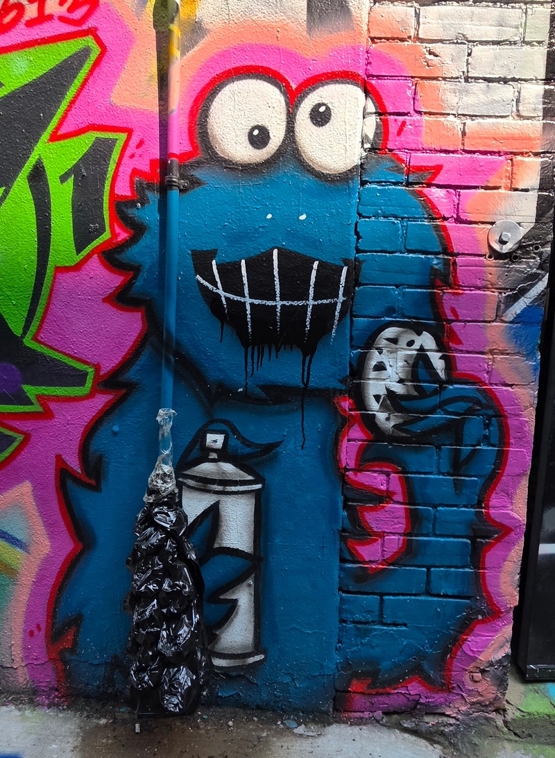 mural in Toronto by artist unknown.