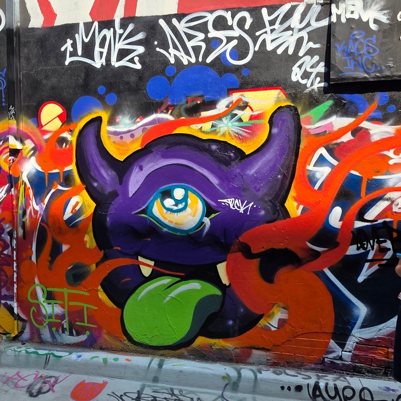 mural in Toronto by artist unknown.