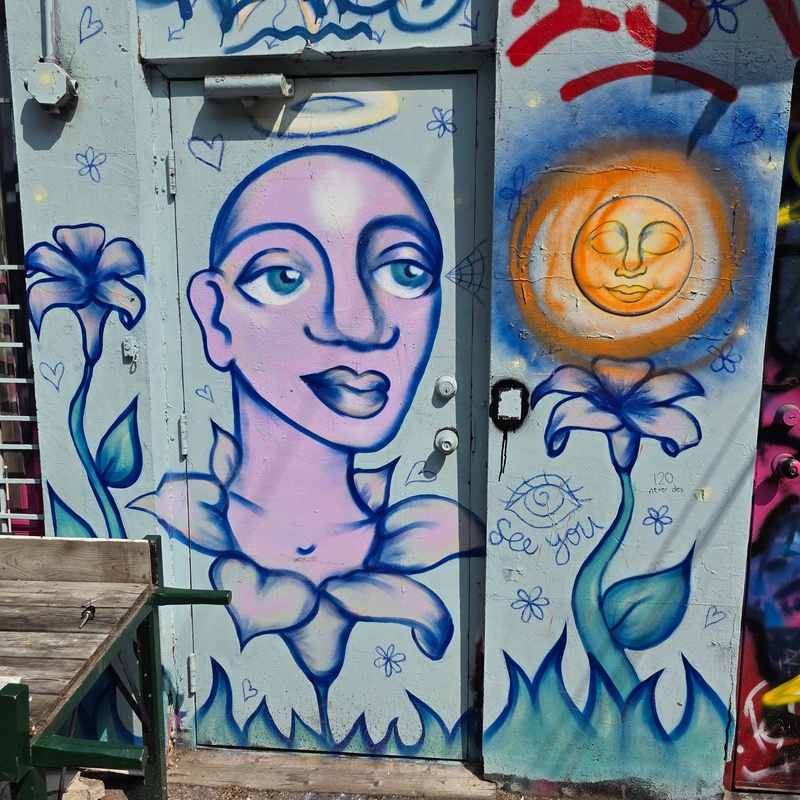 mural in Toronto by artist unknown.