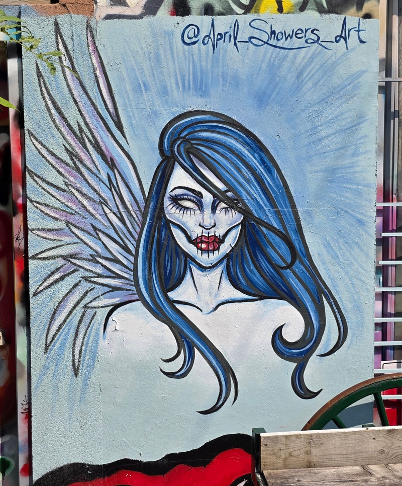 mural in Toronto by artist unknown.