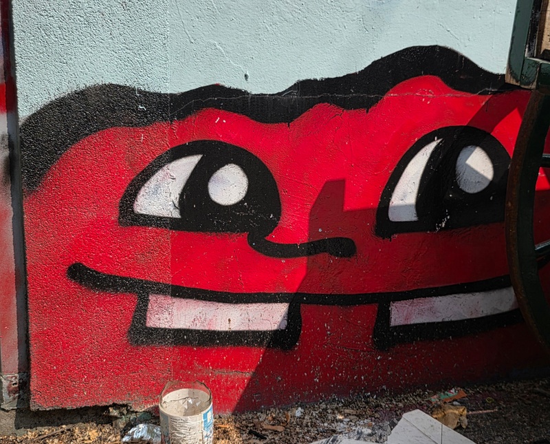 mural in Toronto by artist unknown.