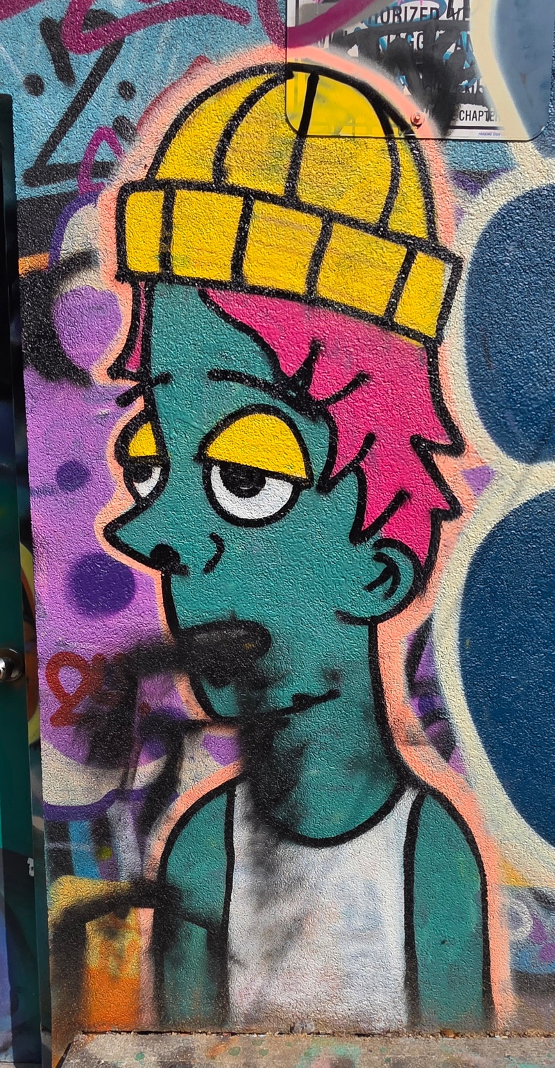 mural in Toronto by artist unknown.