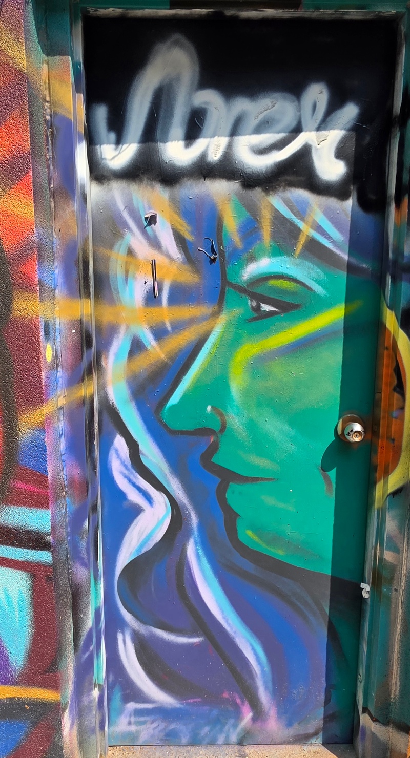 mural in Toronto by artist unknown.