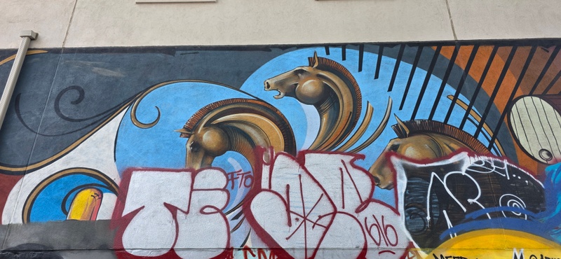 mural in Toronto by artist unknown.