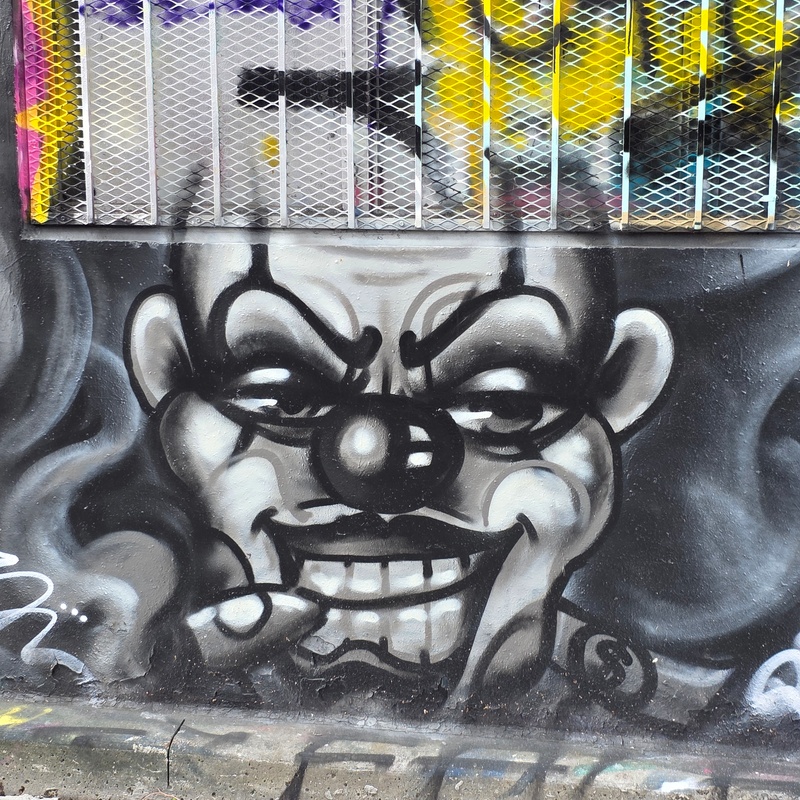 mural in Toronto by artist unknown.