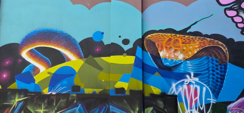 mural in Toronto by artist unknown.