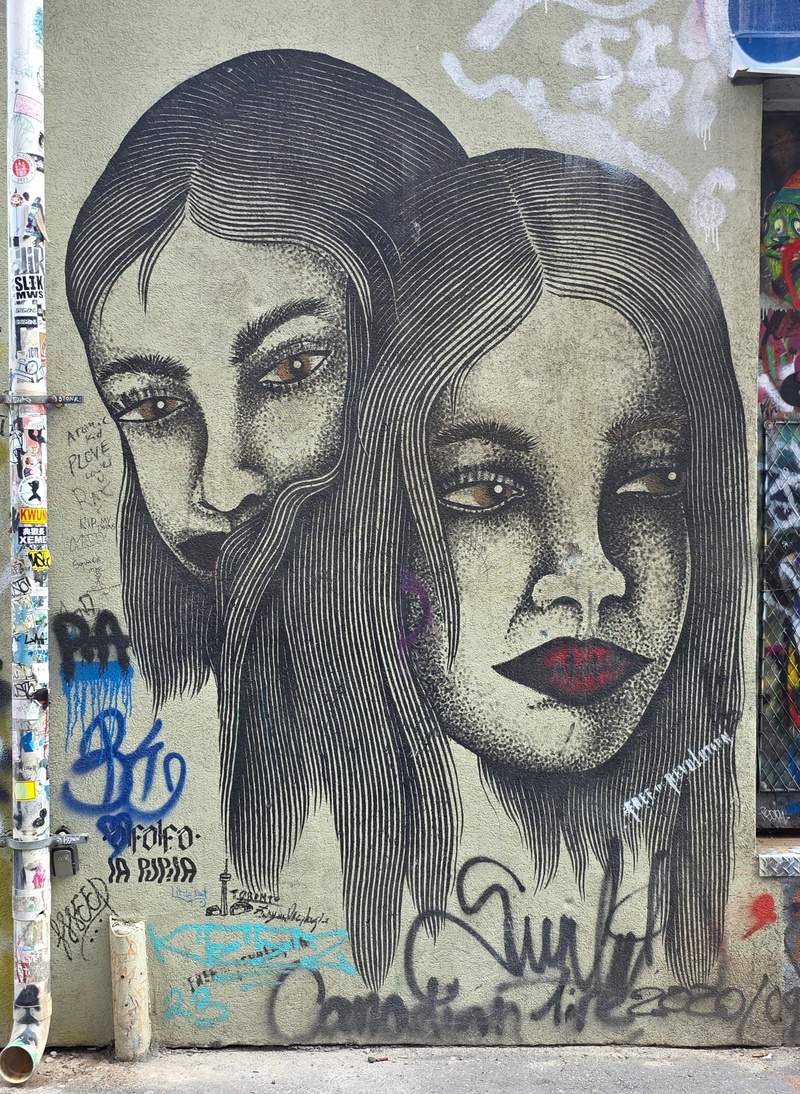 mural in Toronto by artist unknown.