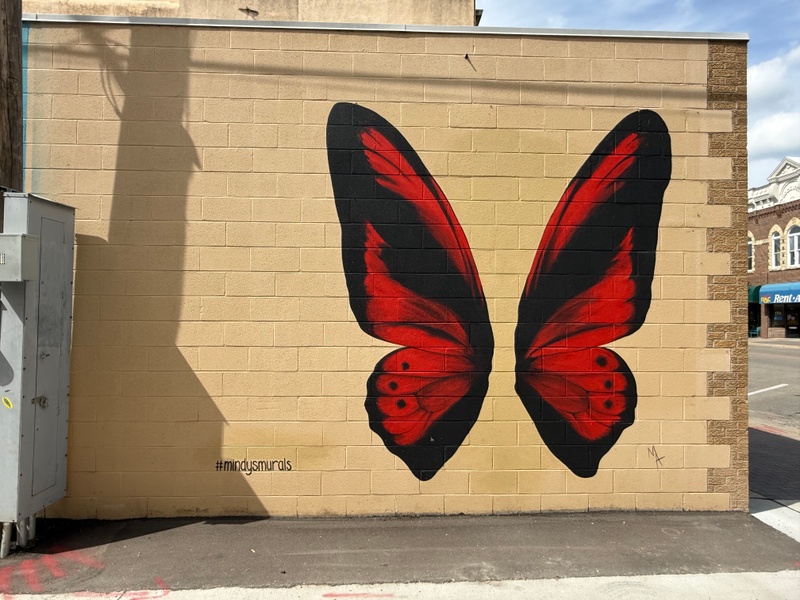 mural in Junction City by artist unknown.