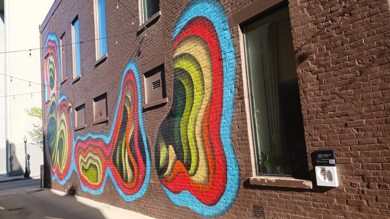 mural in Fort Wayne by artist 1010.