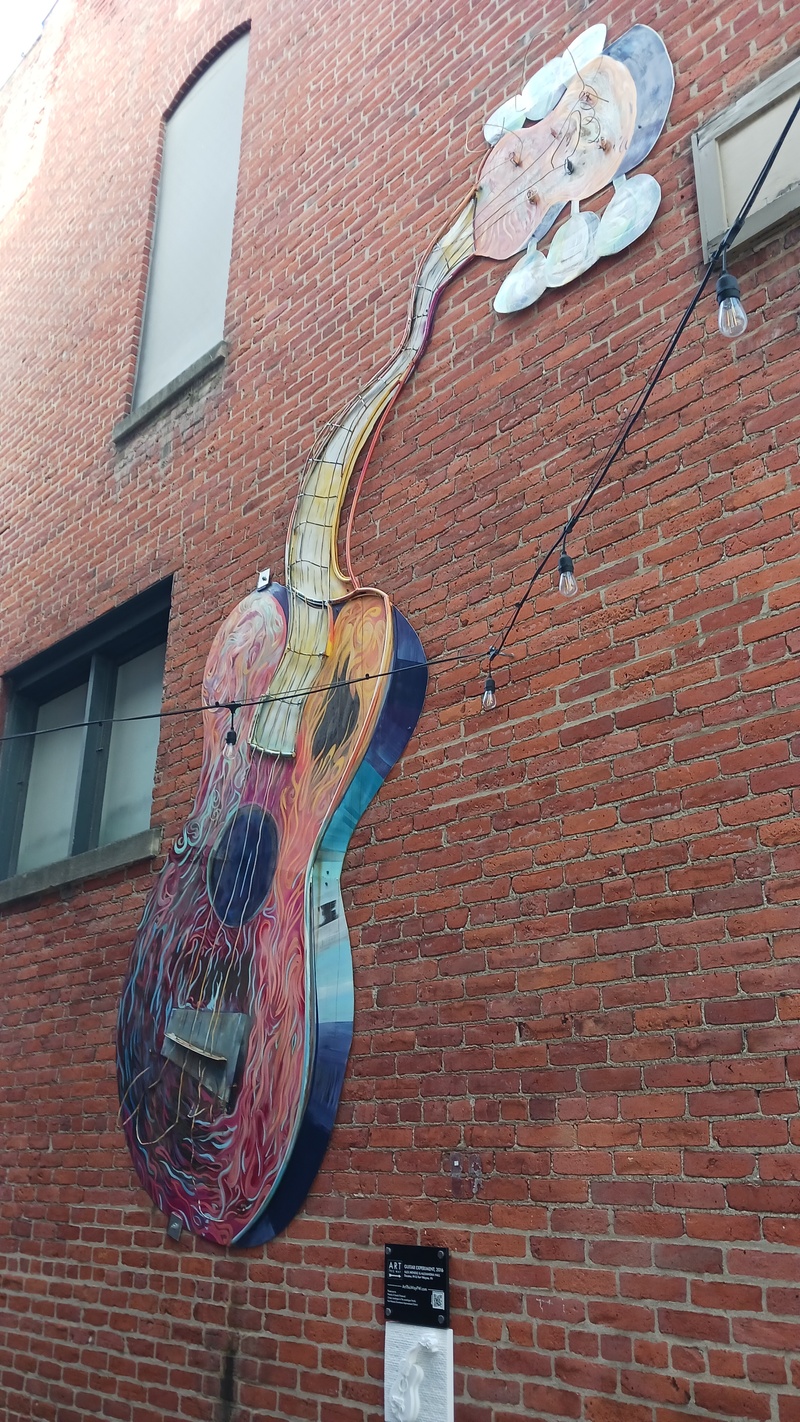 mural in Fort Wayne by artist Alexandra Hall.