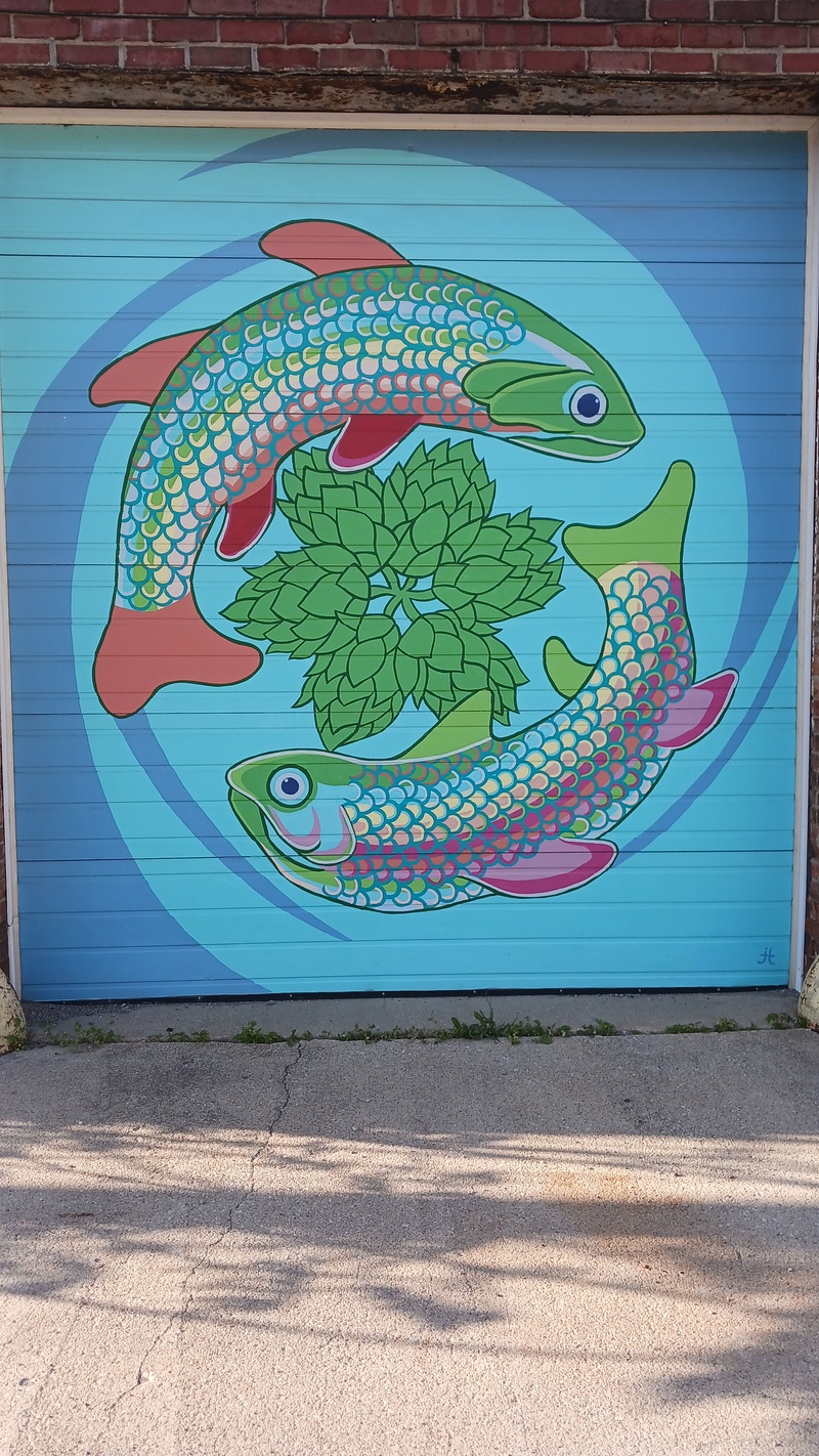 mural in Fort Wayne by artist Tobias Studios.