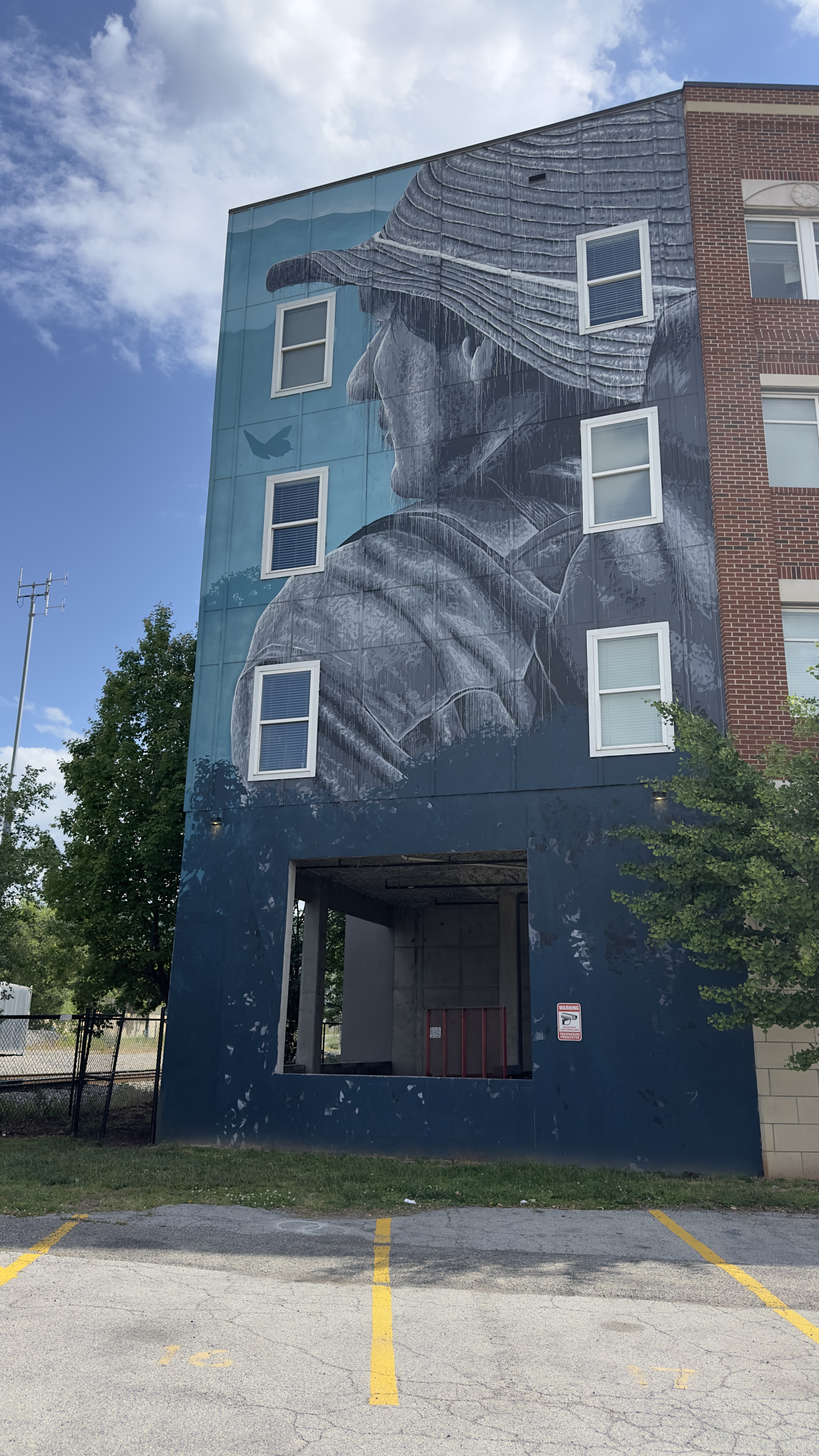 mural in Roanoke by artist Nils Westergard.