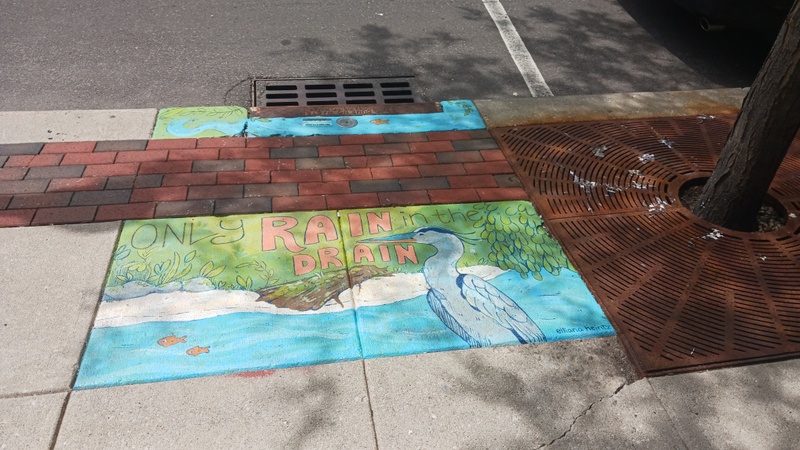 mural in Fort Wayne by artist Elliana Heintz.
