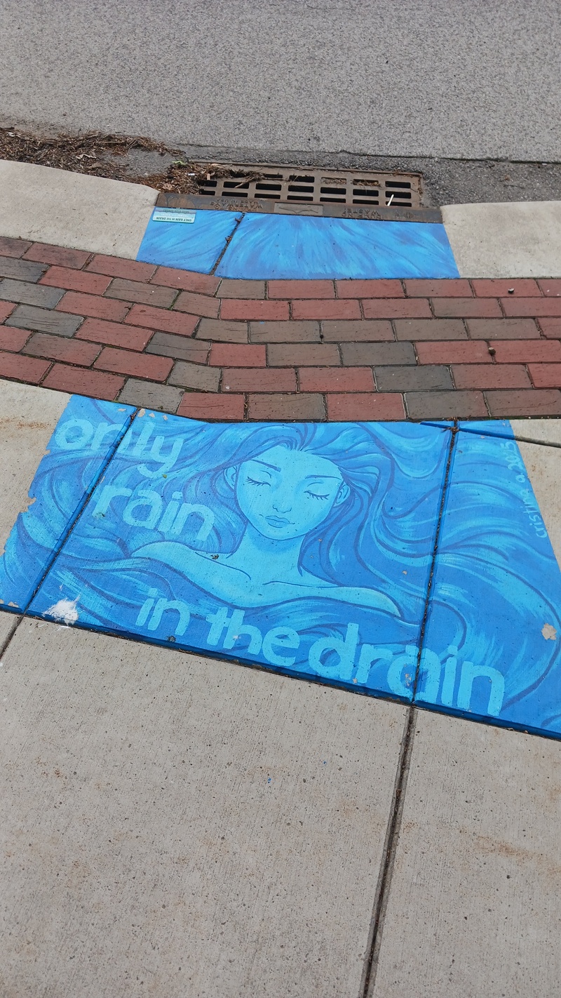 mural in Fort Wayne by artist unknown.