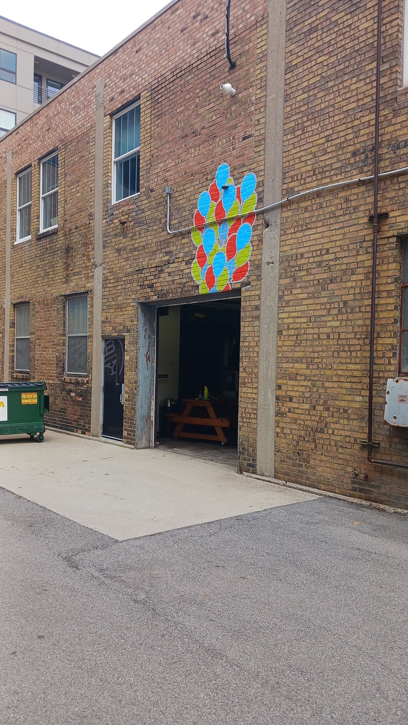 mural in Fort Wayne by artist unknown.