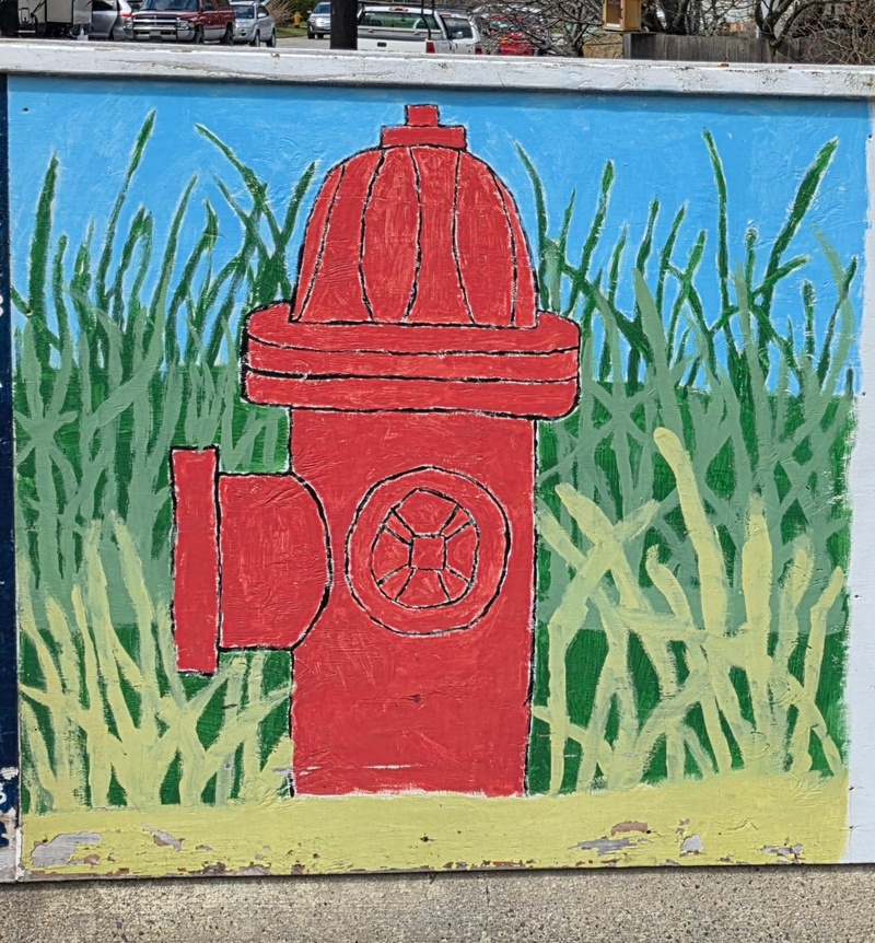 mural in Skagway by artist unknown.