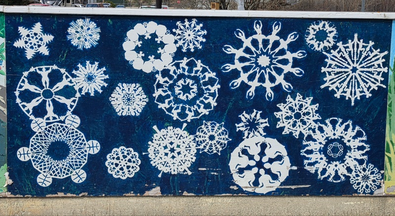 mural in Skagway by artist unknown.