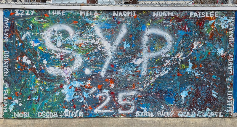 mural in Skagway by artist unknown.