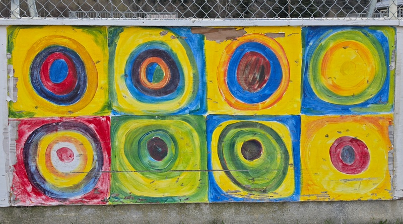 mural in Skagway by artist unknown.
