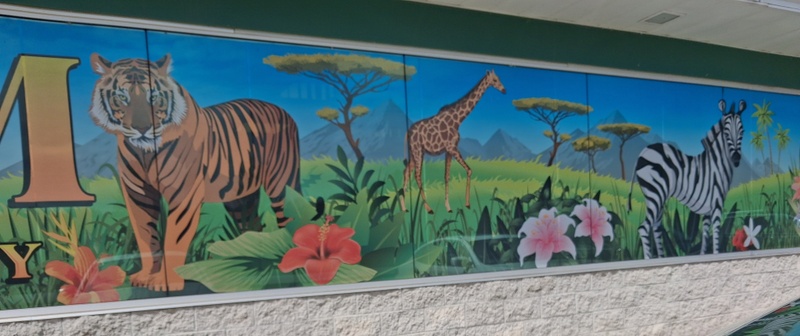 mural in Nunica by artist unknown.