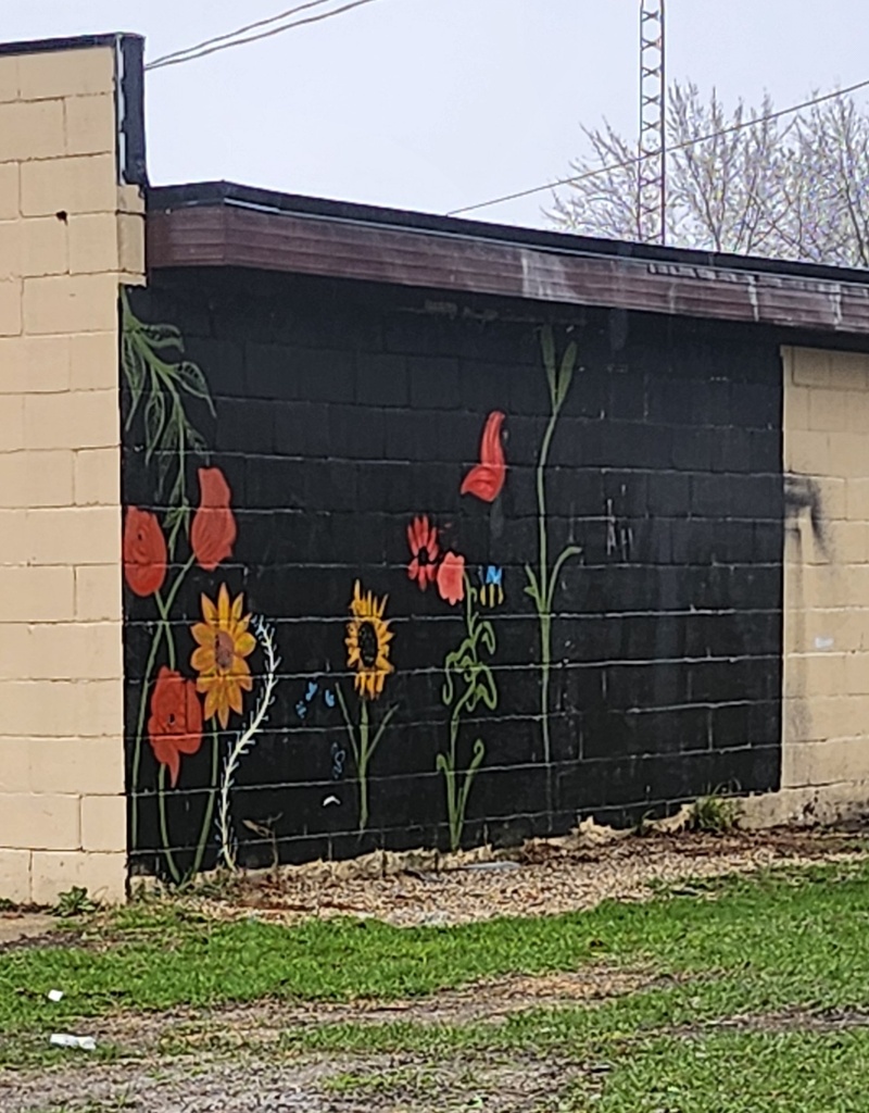 mural in Grand Haven by artist unknown.
