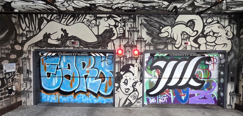 mural in Toronto by artist unknown.