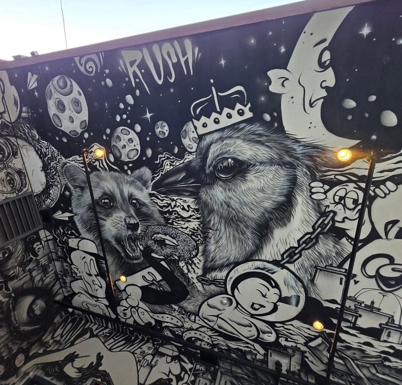 mural in Toronto by artist unknown.
