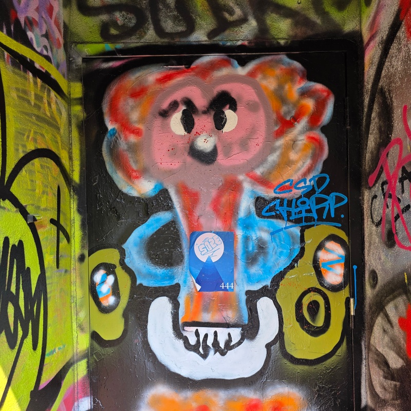 mural in Toronto by artist unknown.
