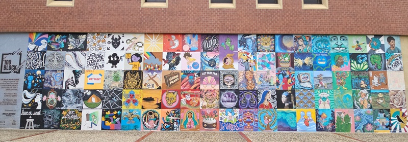 mural in San Jose by artist unknown.