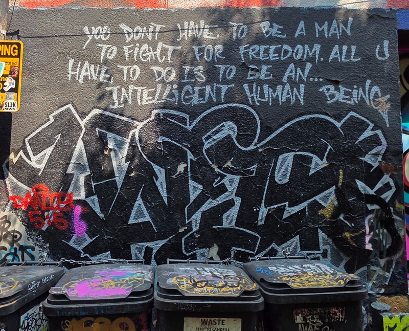 mural in Toronto by artist unknown.