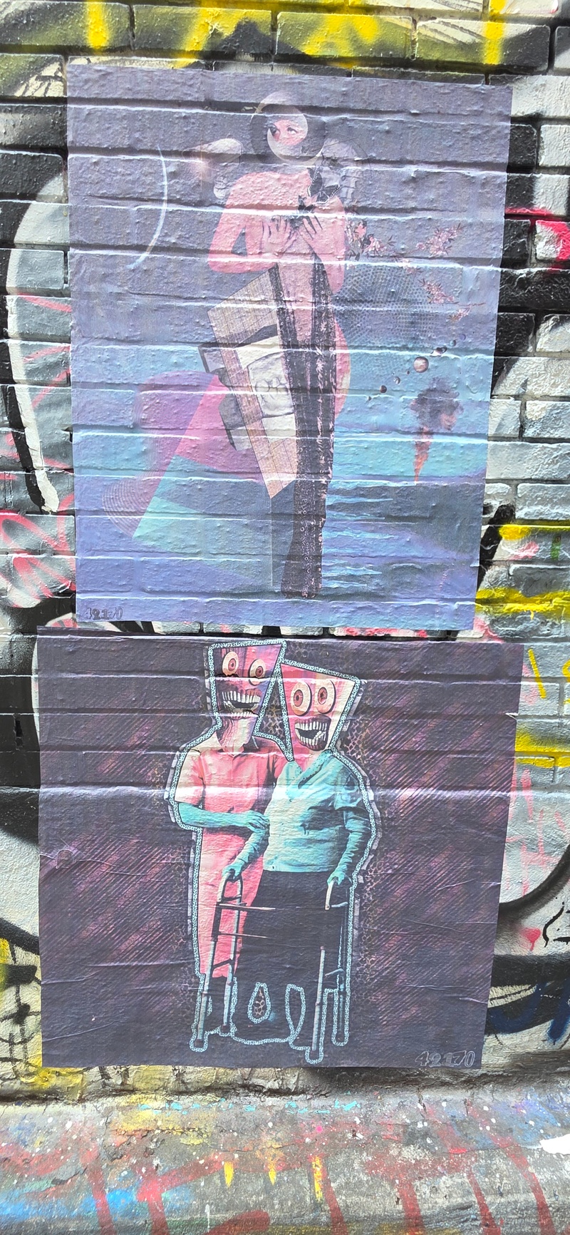 mural in Toronto by artist unknown.