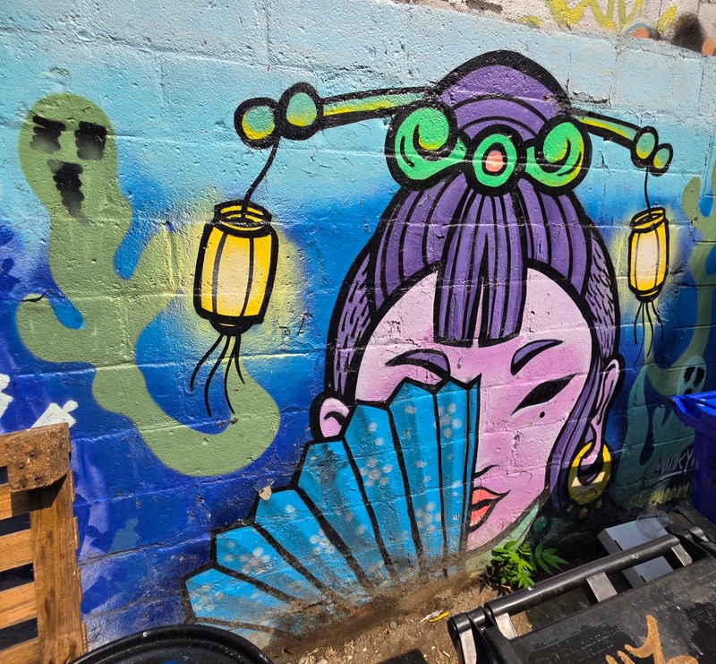 mural in Toronto by artist unknown.