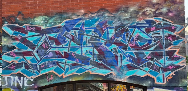 mural in Toronto by artist unknown.