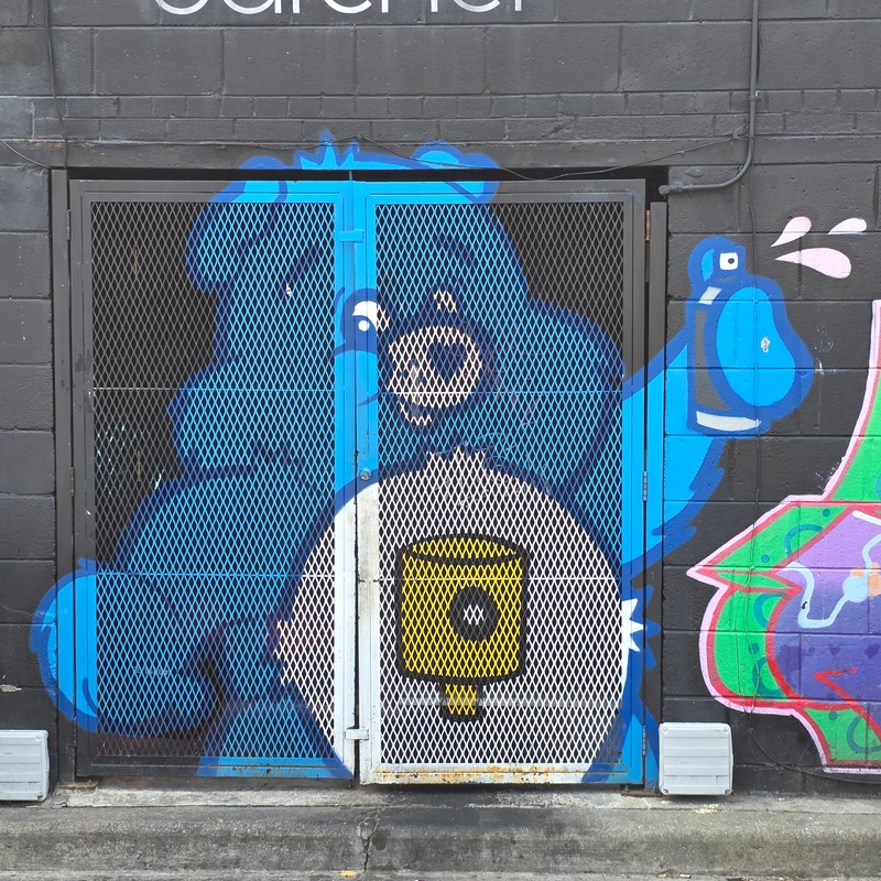 mural in Toronto by artist unknown.