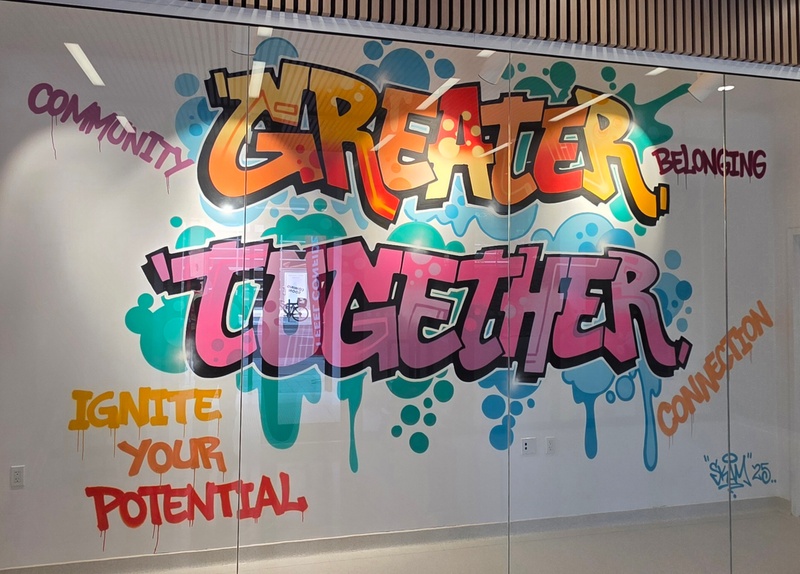 mural in Toronto by artist unknown.