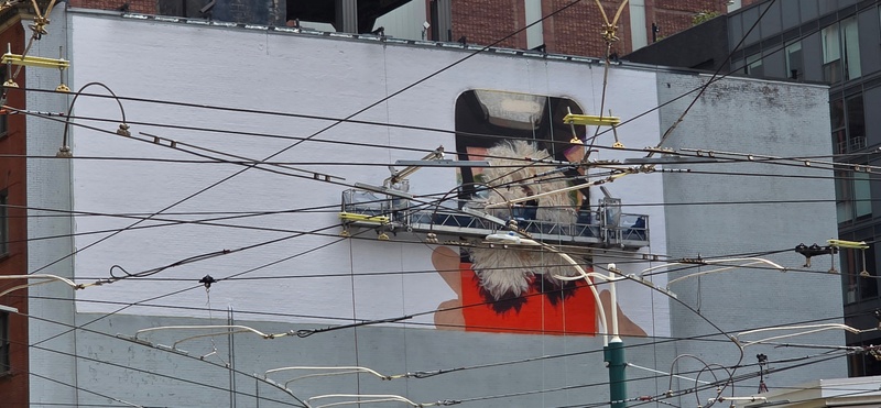 mural in Toronto by artist unknown.