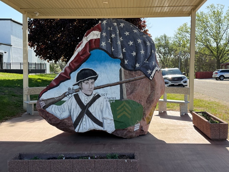 mural in Anthon by artist unknown.