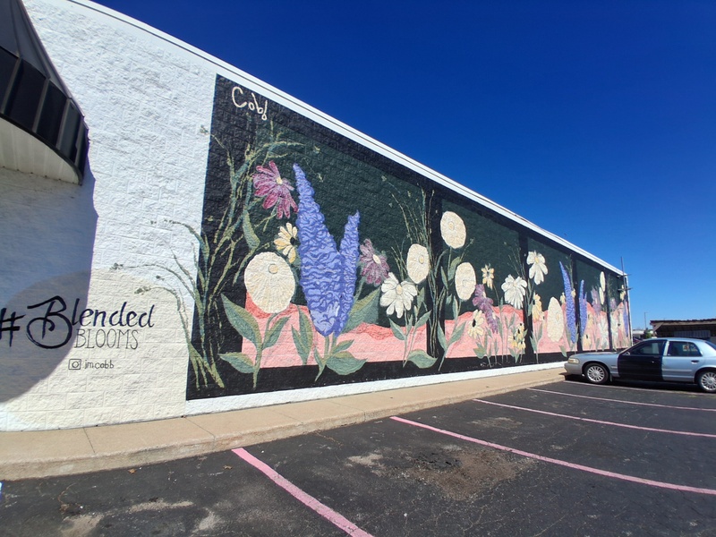 mural in Norton Shores by artist unknown.