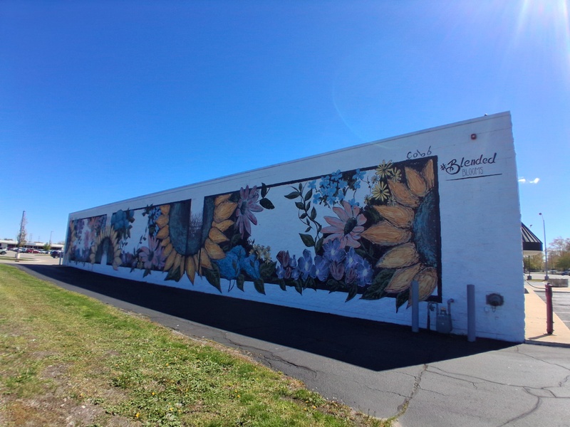 mural in Norton Shores by artist unknown.