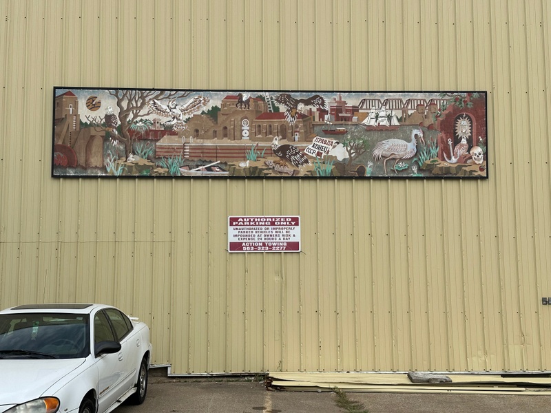 mural in Davenport by artist unknown.